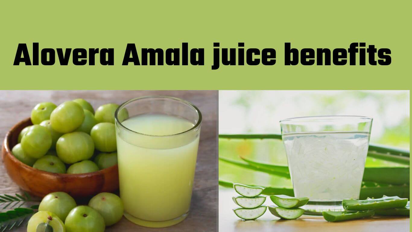 Drinking Amla alovera juice benefits