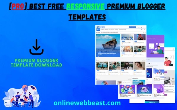 Best Free Responsive Premium Blogger Templates