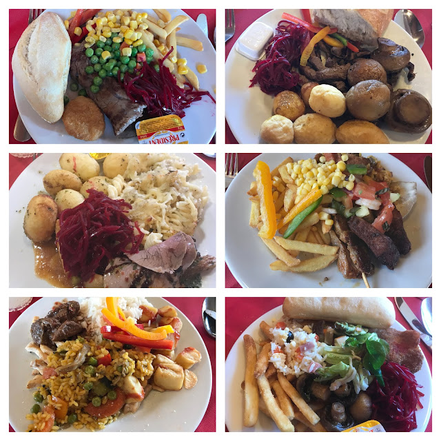 six meals from holiday at Pirates Village hotel Santa Ponsa Majorca