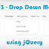 How to Create Drop Down Menu using CSS3 and JQuery