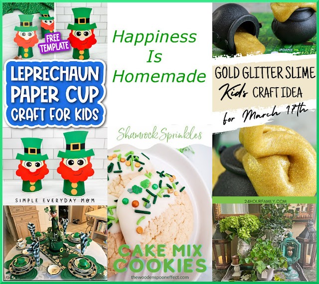 Happiness Is Homemade. Share NOW. #happinessishomemade, #linkyparty #eclecticredbarn #hih