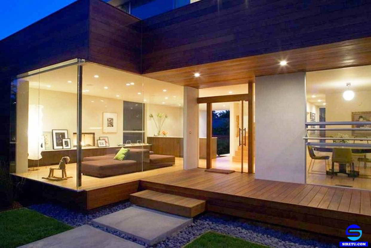  20 desain  rumah  kaca  minimalis modern 2 lantai sederhana
