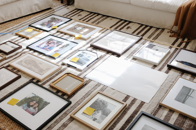 How To Create A Large Vintage Modern Gallery Wall