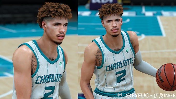 LaMelo Ball Cyberface by INGE | NBA 2K22