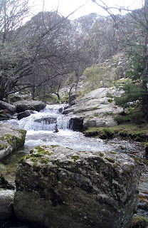 Primera cascada del purgatorio, Rascafría, Valle del lozoya,Madrid