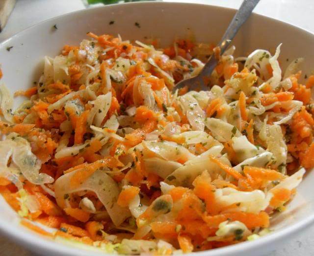 Carrot and Fennel Slaw