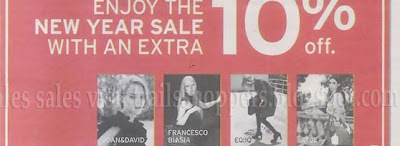 Additional 10% Off at Joan David, Francesco Biasia, EQIQ, Stage Pavilion KL