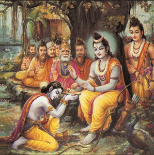 Image result for rama with bharata