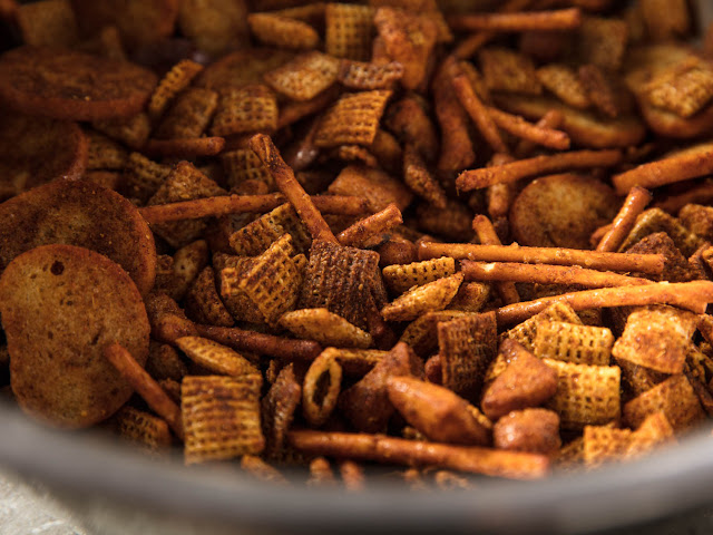 Chaat-Spiced Chex Mix 