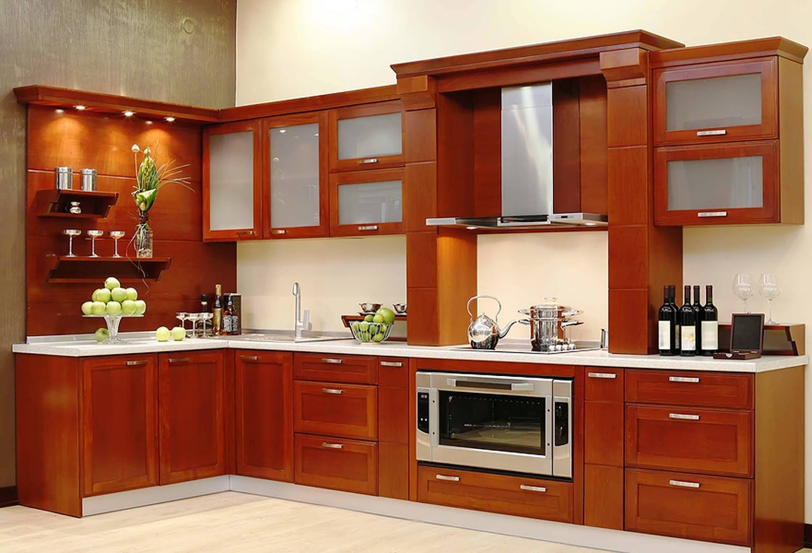 44 Model Lemari Dapur Minimalis Modern  dan Harga 