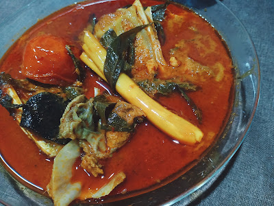 Ikan Jahan Masak Asam Pedas Lauk Lunch