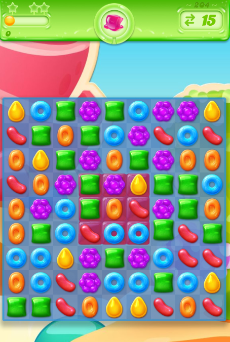 Candy Crush Jelly Saga 204