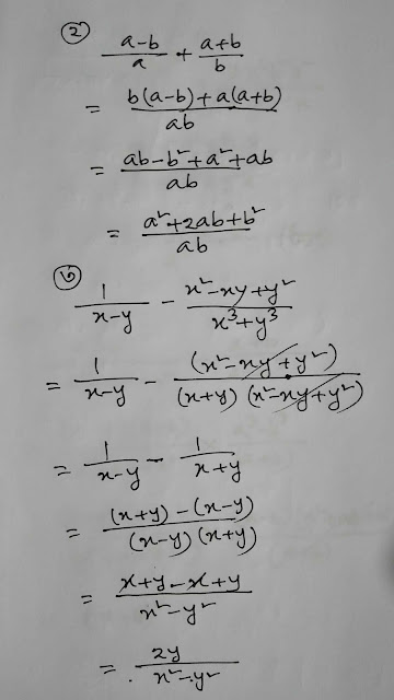 class 8 math 5th week assignment