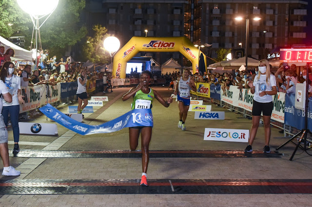 L’ Etiopia conquista la 10^ Jesolo BMW Moonlight Half Marathon