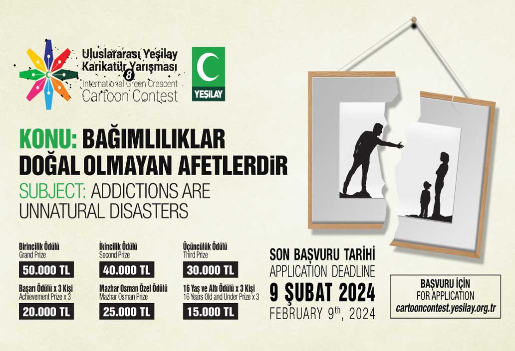 8th International Green Crescent Cartoon Contest in Turkey