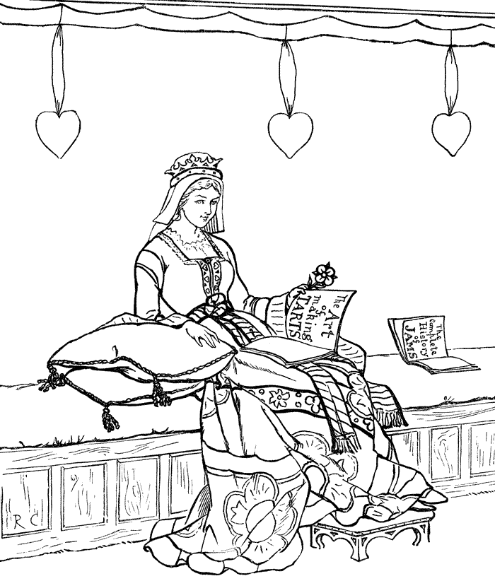 American Gothic Coloring Page