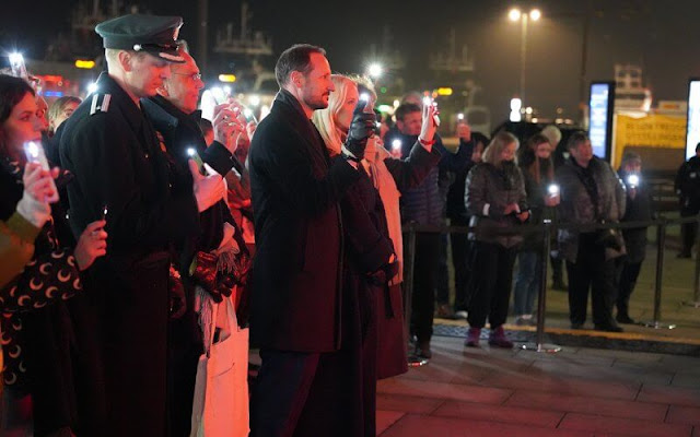 Crown Prince Haakon and Crown Princess Mette-Marit attended memorial event for victims of the war in Ukraine
