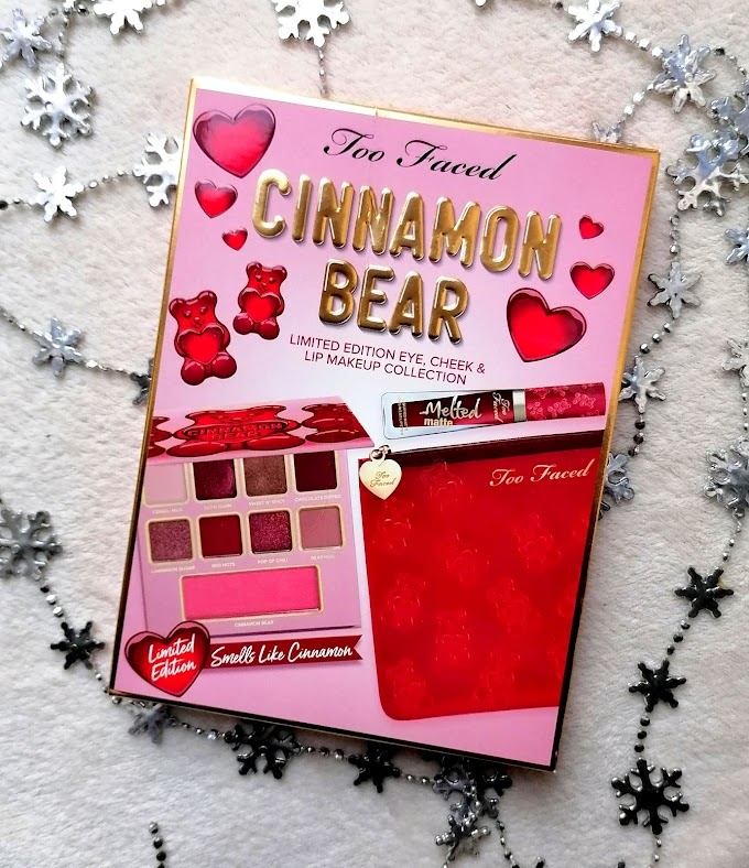 Cinnamon Bear Make up set de TOO FACED : je commence les swatch de la collection de Noël 2020! 