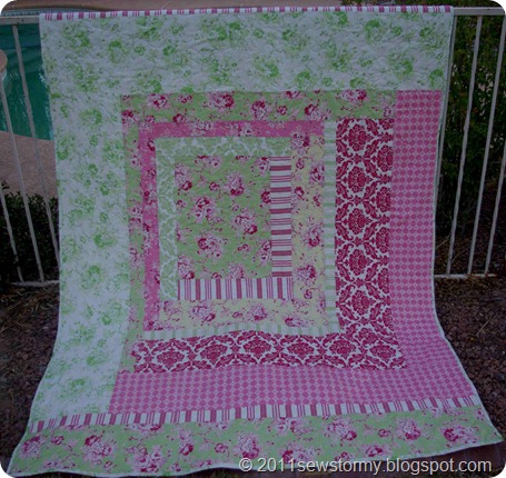 Darla Log Cabin Quilt