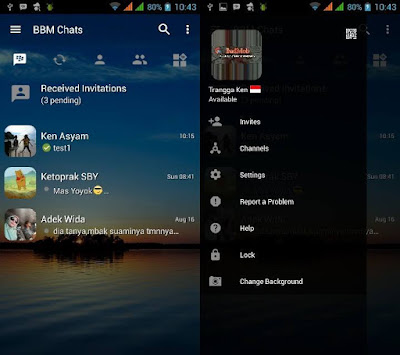 Download BBM Mod Transparan Versi Terbaru