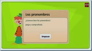 http://www.primaria.librosvivos.net/archivosCMS/3/3/16/usuarios/103294/9/6EP_Len_cas_ud4_228_LosPronombres/frame_prim.swf