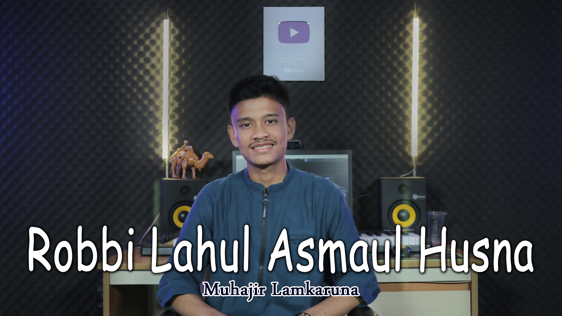 ROBBI LAHUL ASMAUL HUSNA by Muhajir Lamkaruna || FULL LIRIK + DOWNLOAD MP3