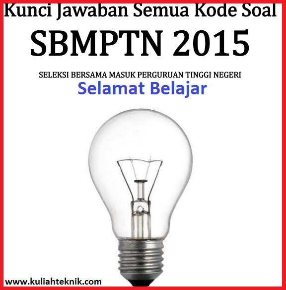 Download Pembahasan Soal TKD Saintek dan Soshum SBMPTN 2015 - Sekolah