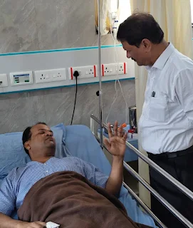 मुंबई: शिवसेना समर्थक का हाल जानने अस्पताल पहुंचे विधायक प्रकाश सुर्वे  | #NayaSaveraNetwork