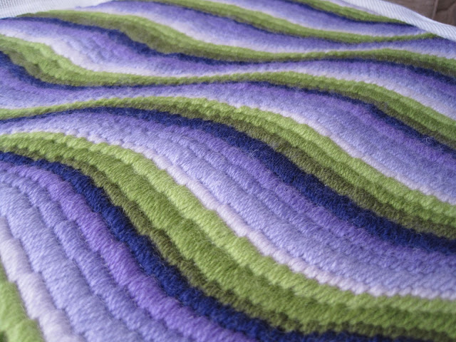 Tina's Allsorts, Lavender Bargello