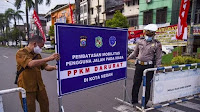 Polsekta Medan Kota Tegaskan Siap All Out Mendukung PPKM Darurat