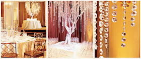 Brilliant Swarovski Crystal Wedding Decorations