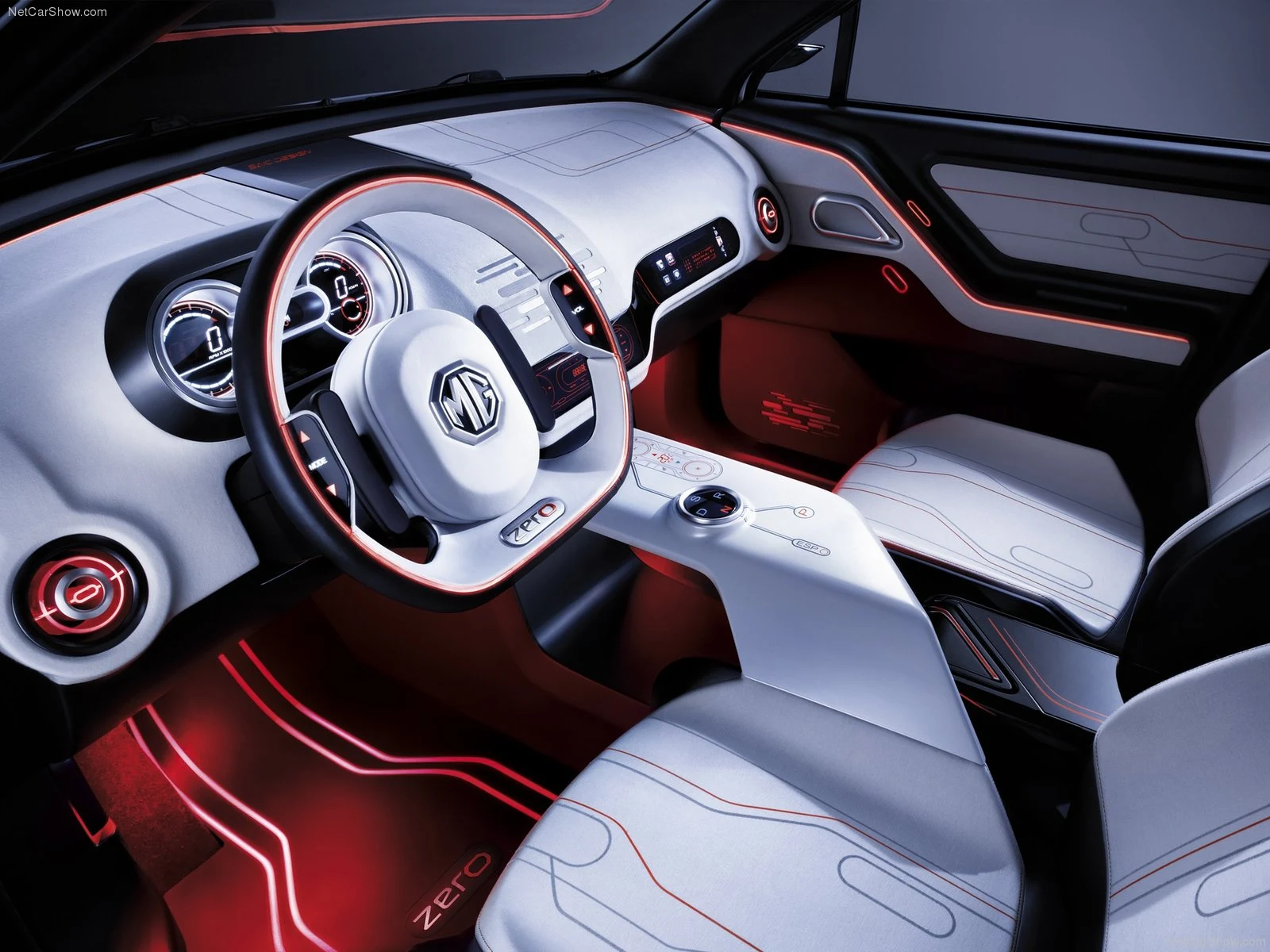 Hình ảnh xe ô tô MG Zero Concept 2010 & nội ngoại thất