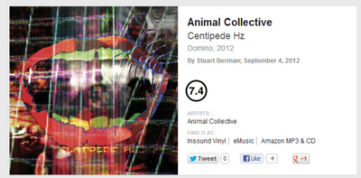Animal Collective - Centipede Hz