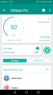 تطبيق KillApps مهكر للأندرويد, تطبيق KillApps كامل للأندرويد