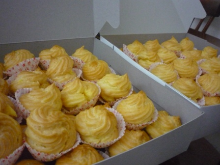 Resepi cream puff coklat