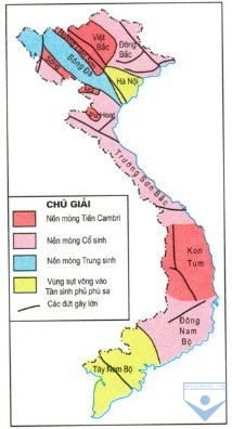 Lịch sử phát triển của tự nhiên Việt Nam