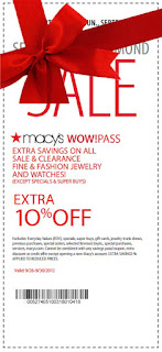 Free Printable Macy's Coupons