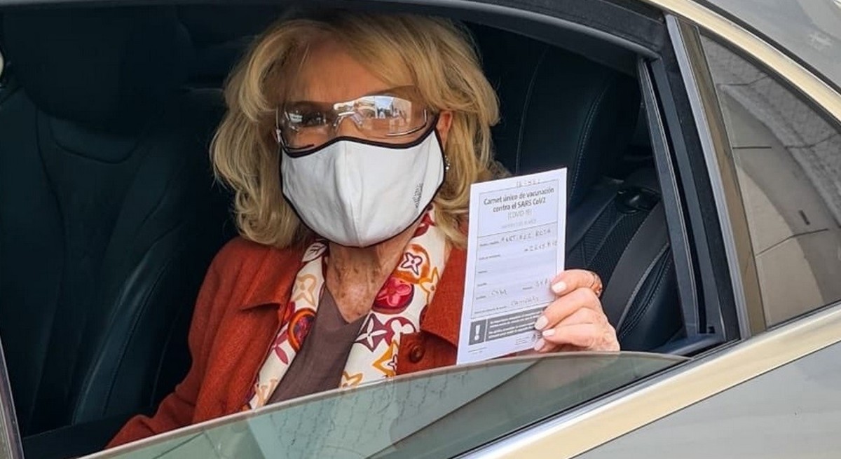 Mirtha Legrand recibió la vacuna contra el coronavirus