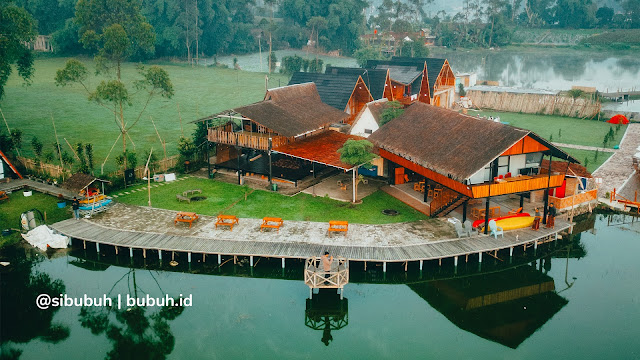 Staycation di pinggir danau situ Cileunca Pangalengan Kabupaten Bandung