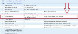 Cara Melihat Info PTK Updet September Tahun 2017 