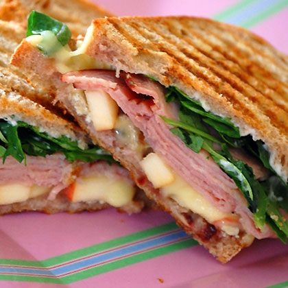 Ham, Apple and Brie Panini