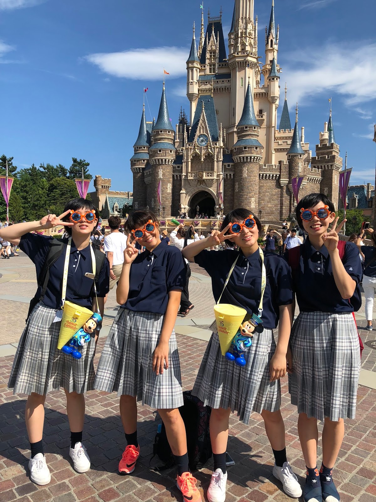 作陽２学年修学旅行 修学旅行３日目 ディズニーランド ディズニーシー