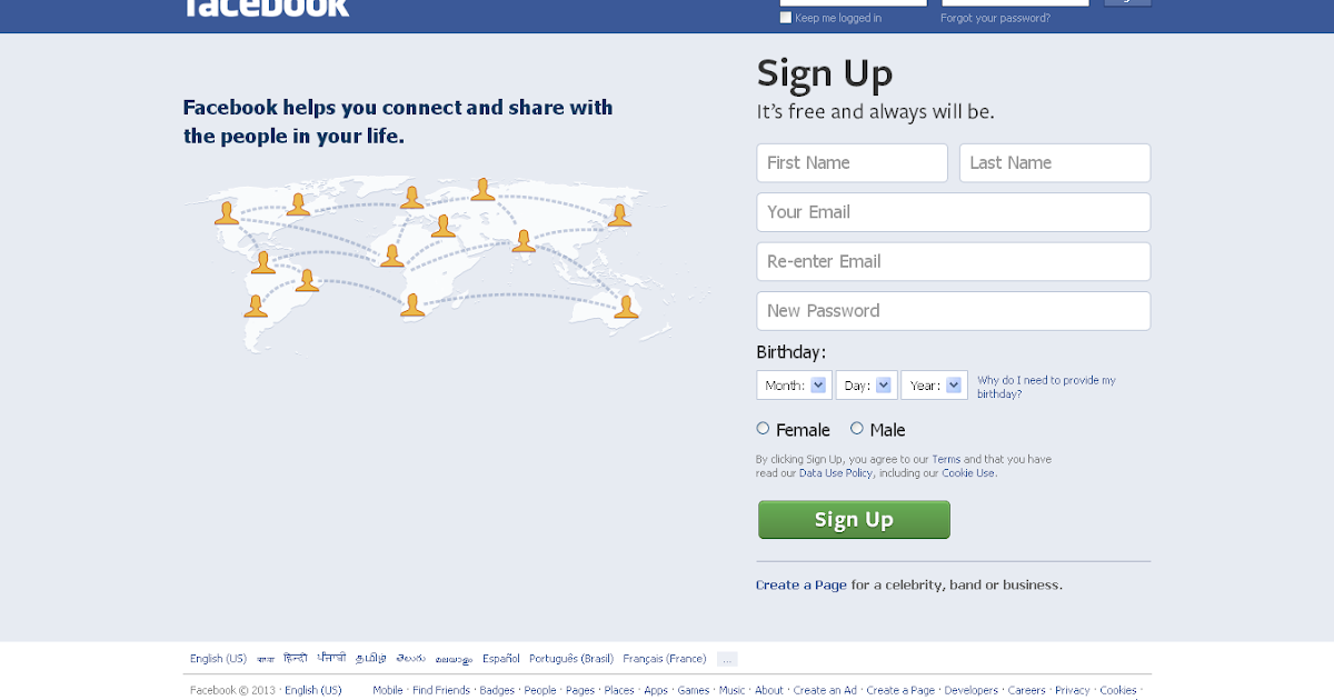 Mixed Info Point New Look At Facebook Login Page