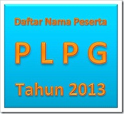 Ilustrasi Daftar Nama Peserta Sertifikasi Guru Tahap 4 Tahun 2013