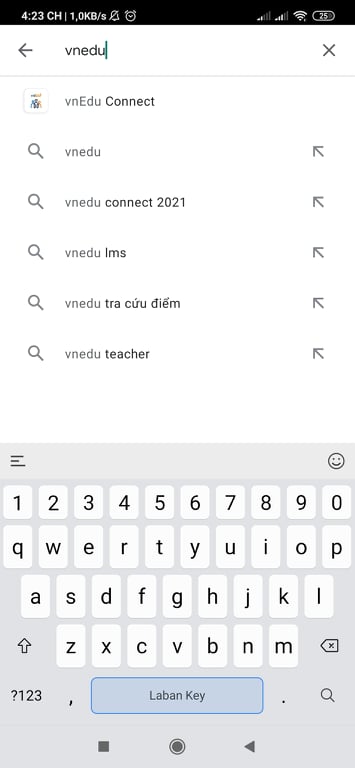 Hướng dẫn cách tải và cài đặt VNEdu tra cứu điểm trên điện thoại Android a