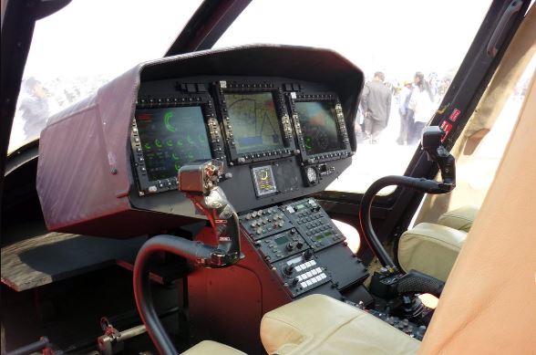 HAL LUH cockpit