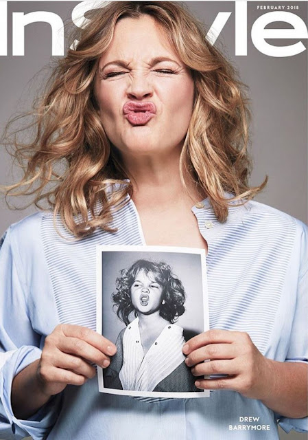 Drew Barrymore InStyle Magazine Pic