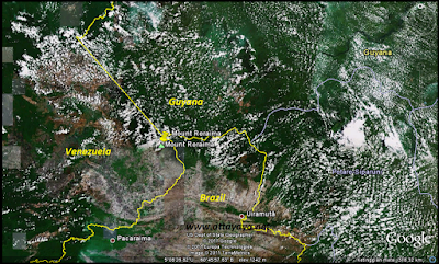 Mount Roraima Map Location