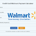 walmart credit card payment