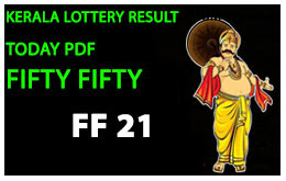 Kerala Lottery Result Today PDF